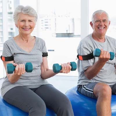 heathy-aging-2 Mark Kawabe, co-founder of KAATSU Canada, wearing KAATSU C4 system